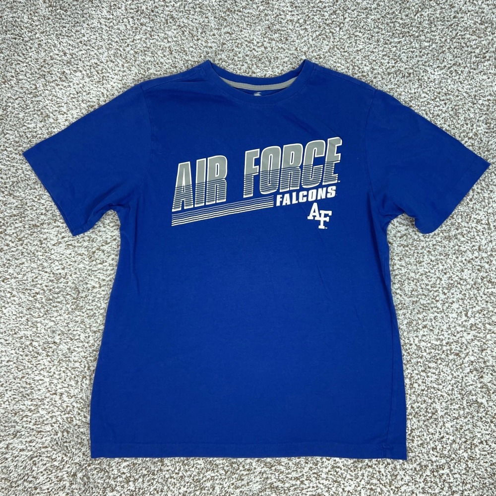 Air Force Falcons Shirt Mens Medium Blue NCAA College Football Colosseum Tee T